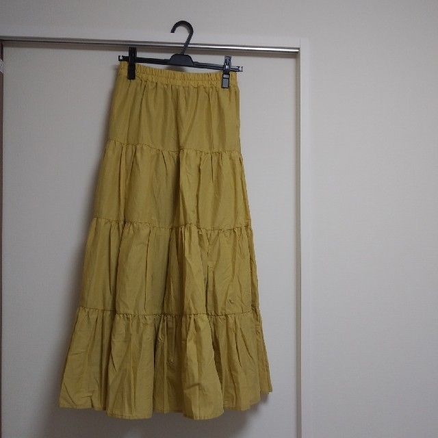 titivate(ティティベイト)の【週末限定価格:新品】titivate　コットンティアードスカート レディースのスカート(ロングスカート)の商品写真