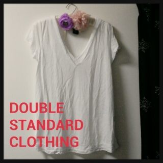 ダブルスタンダードクロージング(DOUBLE STANDARD CLOTHING)のダブスタ♥シンプルTシャツ♥新品(Tシャツ(半袖/袖なし))