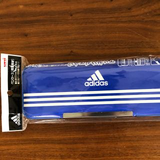 アディダス(adidas)の三菱鉛筆 筆箱 アディダス adidas 青(ペンケース/筆箱)