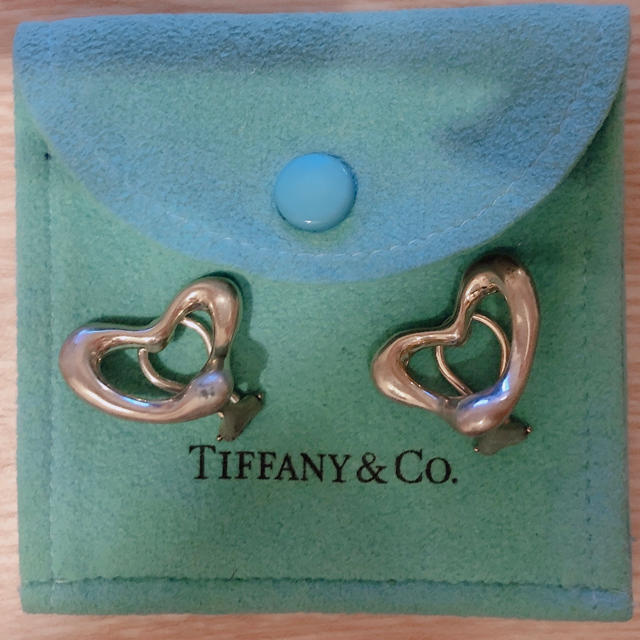 Tiffany & Co.(ティファニー)のTIFFANY & Co.  ティファニー オープンハート イヤリング レディースのアクセサリー(イヤリング)の商品写真