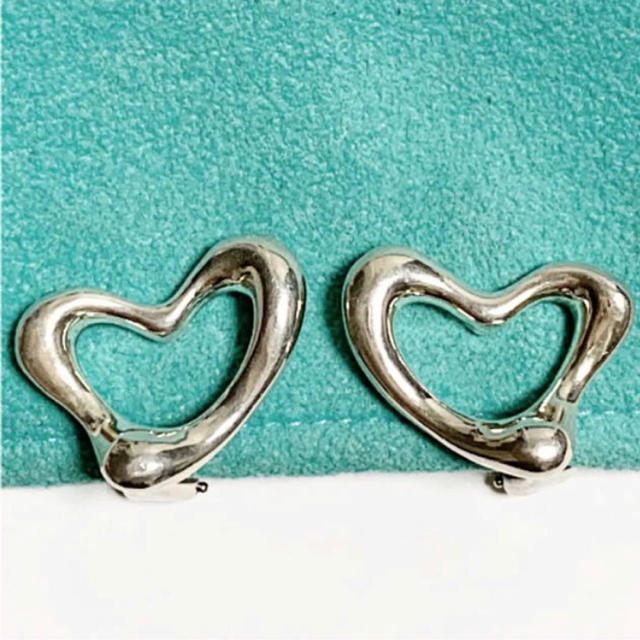 Tiffany & Co.(ティファニー)のTIFFANY & Co.  ティファニー オープンハート イヤリング レディースのアクセサリー(イヤリング)の商品写真