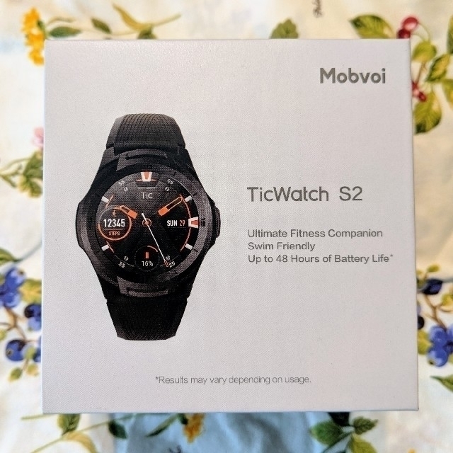 ANDROID(アンドロイド)のTicwatch S2 Wear OS by Google搭載スマートウォッチ メンズの時計(腕時計(デジタル))の商品写真