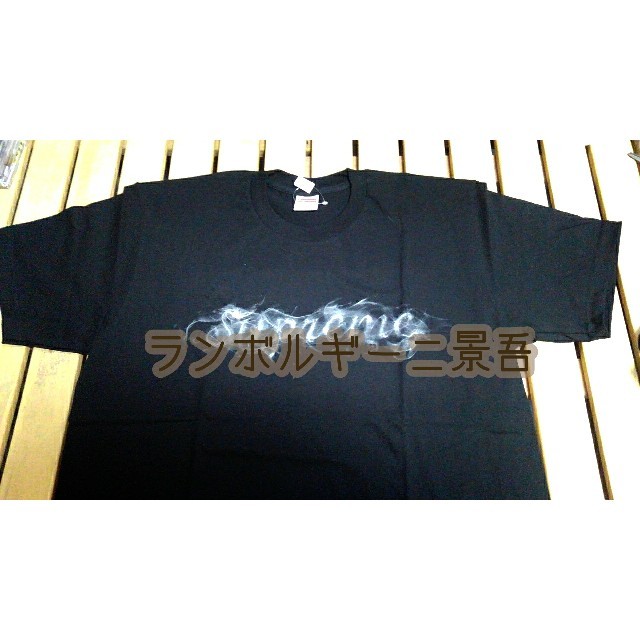 Supreme 2019FW Smoke Tee Black L