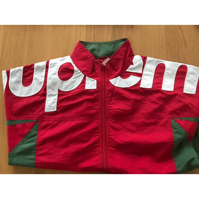 supreme shoulder logo track jacket mサイズ