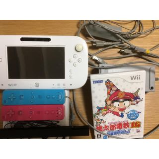 ニンテンドウ(任天堂)のWiiU 32GB ソフト付き(家庭用ゲーム機本体)