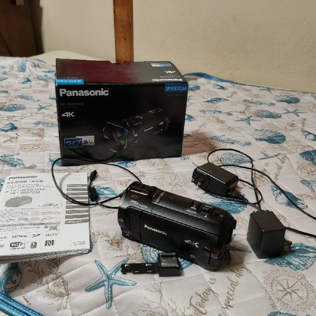 Panasonic　ビデオカメラ　4K WX970M