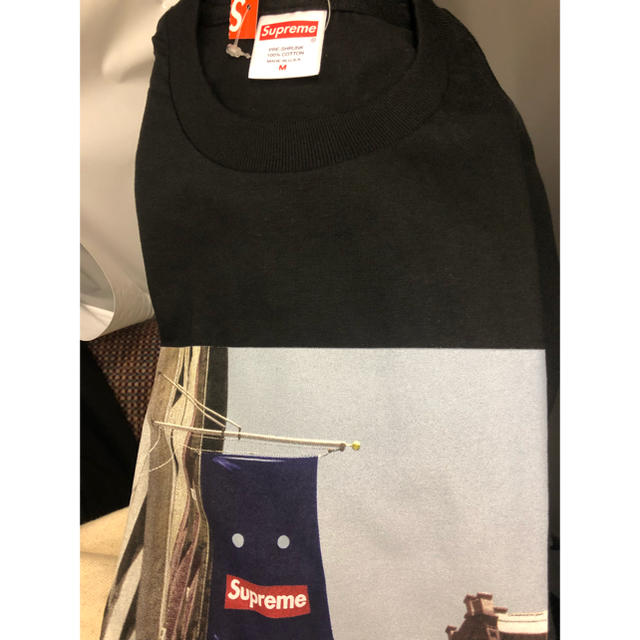 Supreme Banner tee 黒M