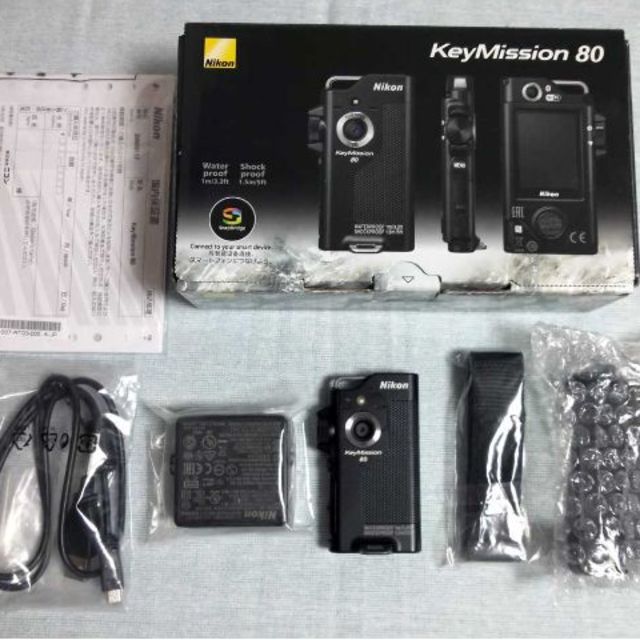 コンパクトデジタルカメラNikon KeyMission80 ニコンのアクションカメラ