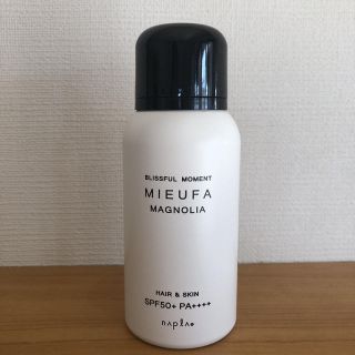 ナプラ(NAPUR)のMIEUFA ミーファ フレグランスUVスプレー マグノリア 80g(ヘアスプレー)