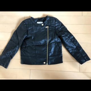 エイチアンドエム(H&M)のレザージャケット風 アウター 120(ジャケット/上着)