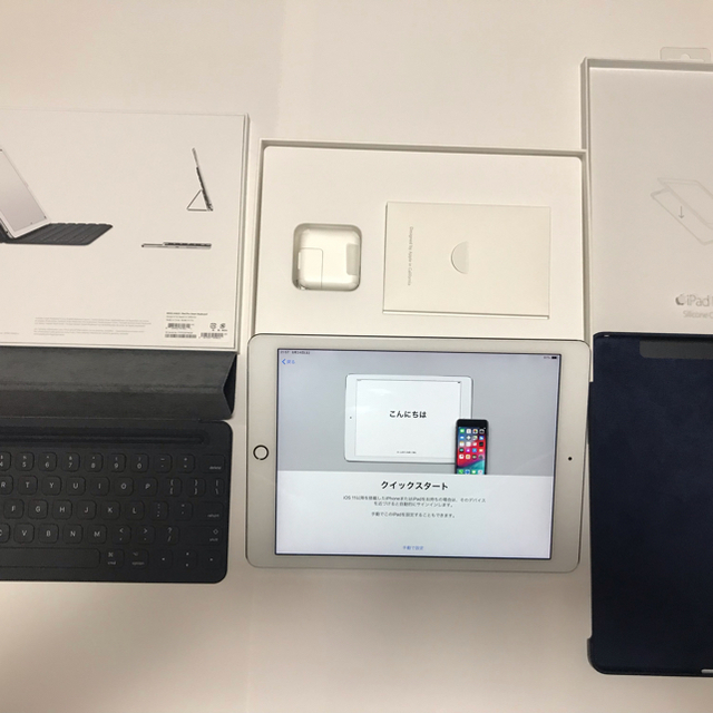 【おしゃれ】 pro iPad - Apple 9.7 ケース キーボード お得な3点セット wifi 128 タブレット