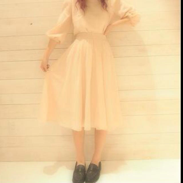 elianegigi(エリアーヌジジ)のgigi♡ジョーゼットプリーツSK レディースのスカート(ひざ丈スカート)の商品写真