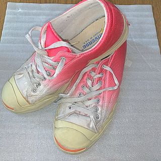 コンバース(CONVERSE)の超激レア コンバース オールスター ジャックパーセル ピンクグラデーション(スニーカー)