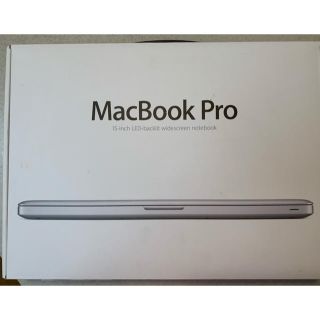 マック(MAC)のMacBook Pro 空箱 (ノートPC)