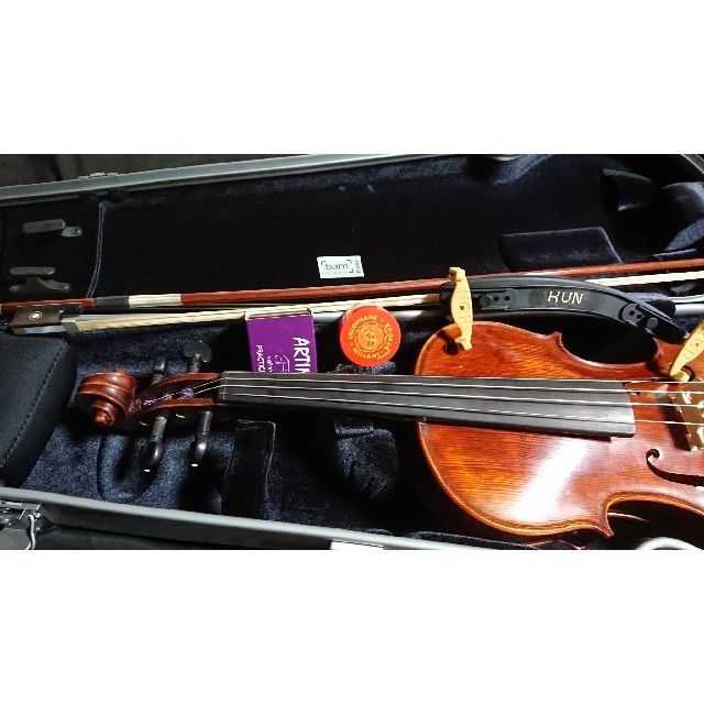 【週末セール】GLIGA　Gama2　バイオリン　4/4　Bamケース付き 楽器の弦楽器(ヴァイオリン)の商品写真
