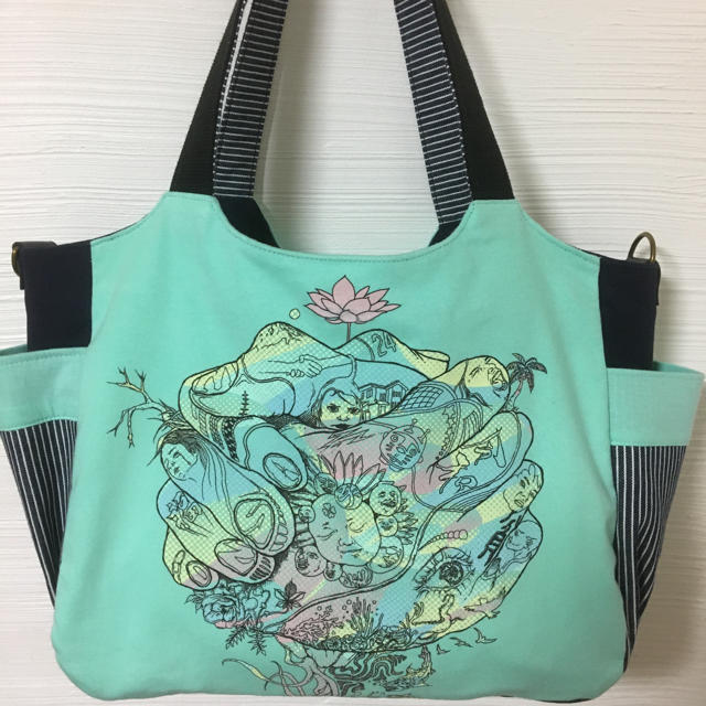 ハンドメイド☆嵐Tシャツリメイクバック