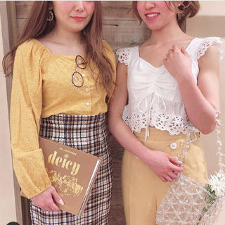 デイシー(deicy)の＊Yellow cotton blouse＊(シャツ/ブラウス(長袖/七分))