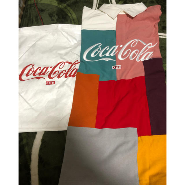 KITH x Coca-Cola Colorblock S/S Rugby XL