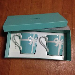 ティファニー(Tiffany & Co.)の値下げ 新品 ティファニー ペアカップ(食器)