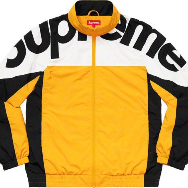 Supreme - Shoulder Logo Track Jacket Sサイズ イエローの通販 by きんちゃん's shop