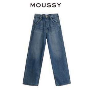 マウジー(moussy)のmoussy ハイウエストワイドパンツ(デニム/ジーンズ)