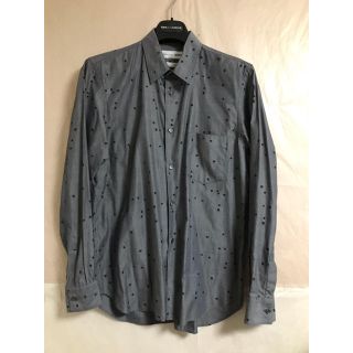 コムデギャルソンオムプリュス(COMME des GARCONS HOMME PLUS)の早い者勝ち！！ギャルソンシャツ スクエアドットシャツ グレー(シャツ)