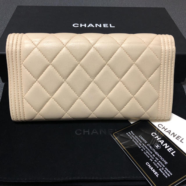 CHANEL ボーイシャネル 長財布の通販 by ぷらぷらshop|シャネルならラクマ - CHANEL 得価低価