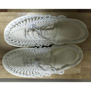 キーン(KEEN)の【れいのすけ様専用】キーン KEEN メンズ UNEEK ホワイト 白(サンダル)