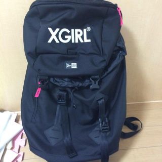 エックスガール(X-girl)のxgirl neweraコラボリュック(リュック/バックパック)