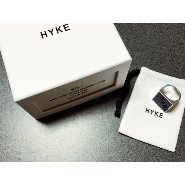 HYKE(ハイク)のHYKE RING 台座リング シグネットリング メンズのアクセサリー(リング(指輪))の商品写真