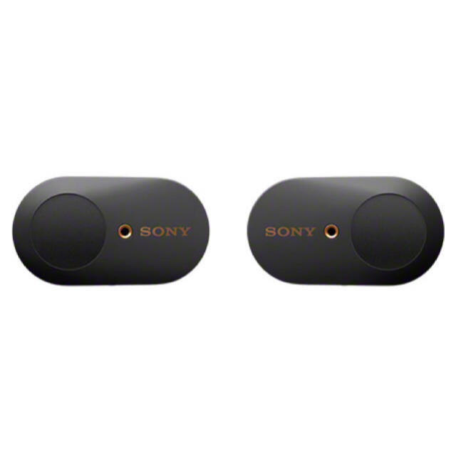 SONY(ソニー)のSony ワイヤレスイヤホン WF-1000XM3  ブラック スマホ/家電/カメラのオーディオ機器(ヘッドフォン/イヤフォン)の商品写真