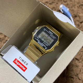 シュプリーム(Supreme)のSupreme TIMEX タイメックス シュプリーム ゴールド 金(腕時計(デジタル))