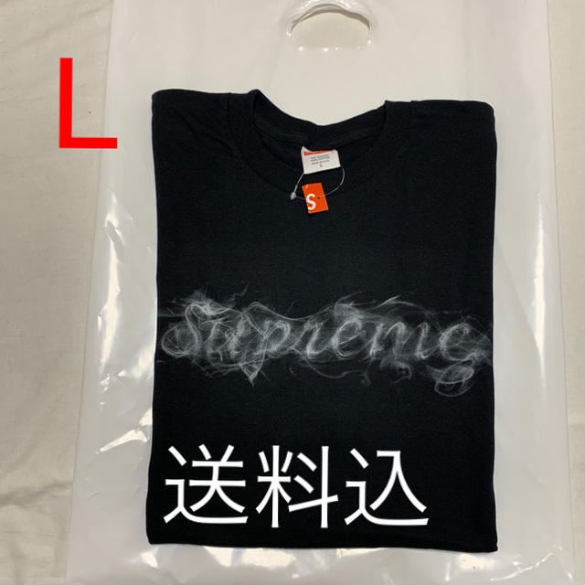 supreme smoke tee 黒 Lサイズ