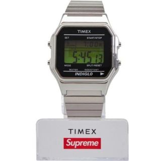 シュプリーム(Supreme)のSupreme Timex Digital Watch 19aw シルバー(腕時計(デジタル))