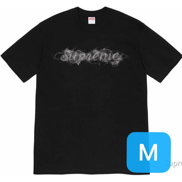 supreme smoke tee 黒 XL 19aw