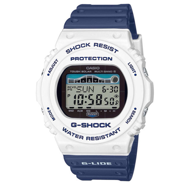 【今日の超目玉】  G-SHOCK - [カシオ] 腕時計 ジーショック G-LIDE GWX-5700SS-7JF 腕時計(デジタル)