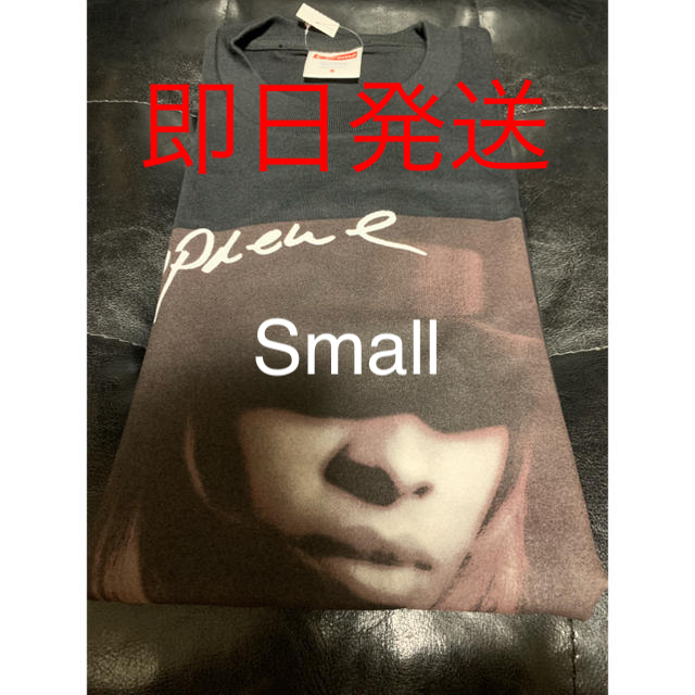 supreme Mary J. Blige tee black S