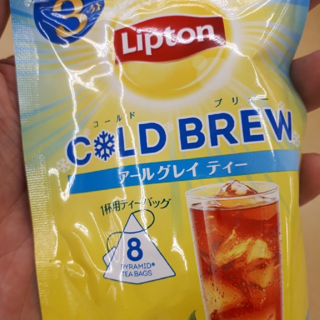 リプトン 水出し紅茶 アールグレイティー8パック入り1袋×6個 食品/飲料/酒の飲料(茶)の商品写真