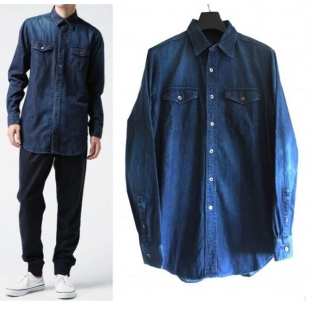 定価2.8万 16AW SOPHNET. ロング デニム シャツ