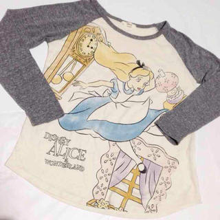 ディズニー(Disney)の不思議の国のアリス ロンT ラグラン(Tシャツ(長袖/七分))