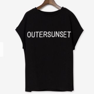 プラステ(PLST)の【PLST】別注OUTERSUNSET Tシャツ(Tシャツ(半袖/袖なし))