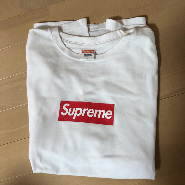 Tシャツ/カットソー(半袖/袖なし)supreme box logo Tシャツ