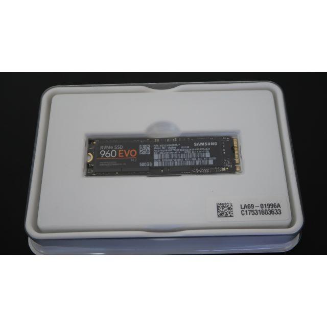 外箱無未使用 SAMSUNG960 EVO M.2 MZ-V6E500B/IT