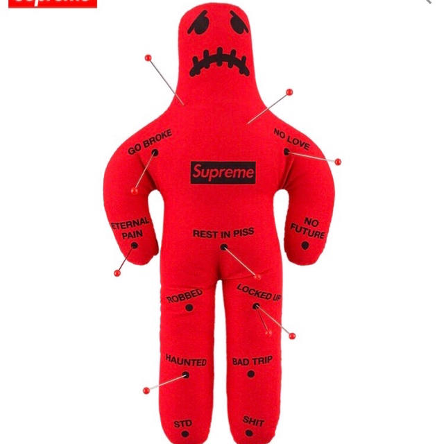 Supreme Voodoo Doll red