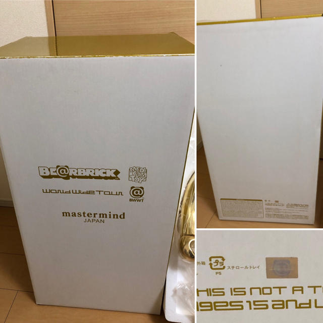 mastermind JAPAN(マスターマインドジャパン)のtop様専用 ベアブリック BE＠RBRICKマスターマインド1000％ エンタメ/ホビーのフィギュア(その他)の商品写真