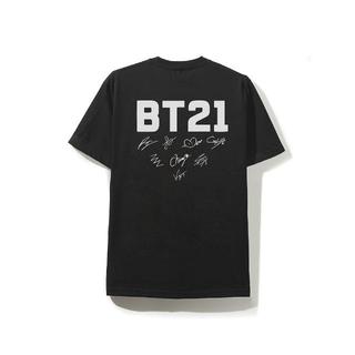 ボウダンショウネンダン(防弾少年団(BTS))のBT21 × Anti Social Social Club ロゴ Tシャツ S(Tシャツ/カットソー(半袖/袖なし))