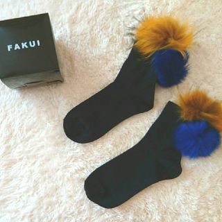 【あみ様専用】 FAKUI ファーソックス(ソックス)