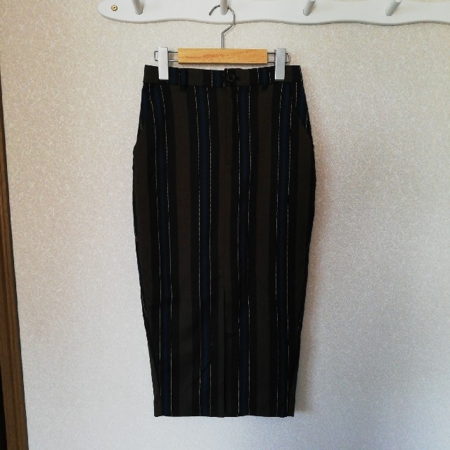 JEANASIS(ジーナシス)のワンコイン♡JEANASIS  ストライプスカート レディースのスカート(ひざ丈スカート)の商品写真
