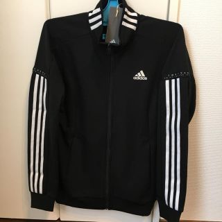 アディダス(adidas)のsmile様専用☆新品未使用☆  adidas ジャージ 黒 Sサイズ(トレーニング用品)