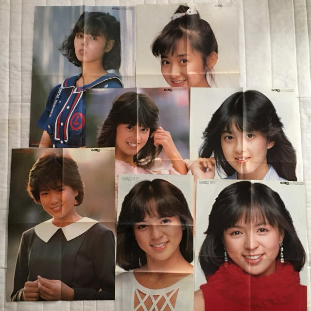 80 年代 アイドル 女性 一覧